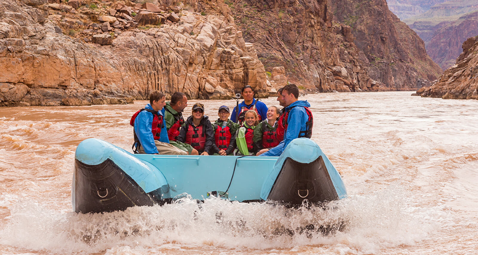 Hualapai River Runners whitewater rafting trip on Colorado River